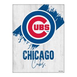 Holland Bar Stool Co. - Chicago Cubs 24" x 32" Team Canvas Wall Art - Multicolor