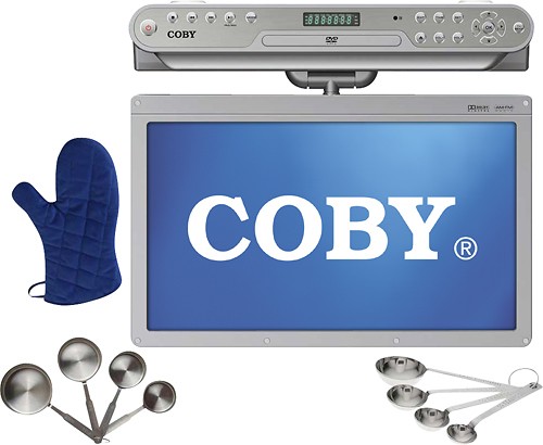 coby 15" under-cabinet tv dvd combo acobdvd1560k1 - best buy