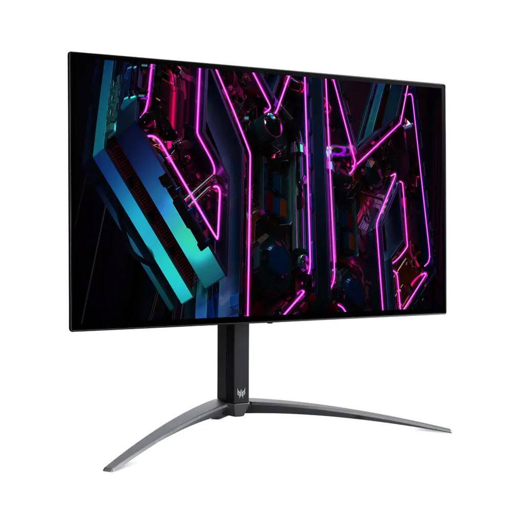Angle. Acer - Predator X27U 27" LCD Monitor 240Hz 2560x1440 WQHD OLED - Black.
