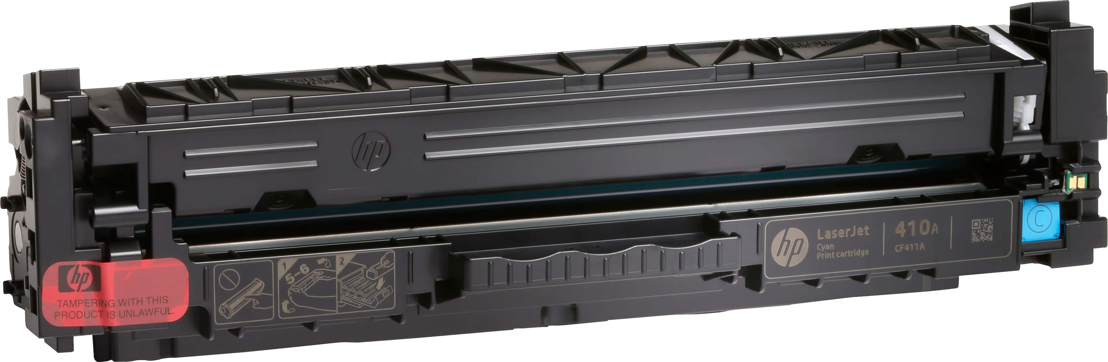 Alt View 13. HP - 410A Toner Cartridge - Cyan.