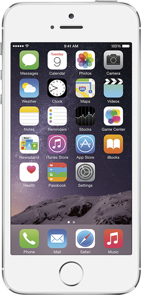Apple Refurbished iPhone 5s 16GB Silver (Sprint - Best Buy