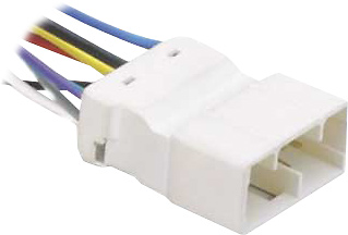 Metra - Turbo Wiring Harness for Most 1992-1999 Toyota Vehicles - White