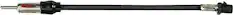 Front. Metra - Antenna Adapter for Select 1997-2023 Ford Chevrolet Jeep Dodge GMC Volkswagen Kia Ram - Black.
