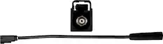 Front. Metra - Antenna Adapter Reverse for Select 1997-2023 Ford Chevrolet Jeep Dodge GMC Volkswagen Ram - Black.
