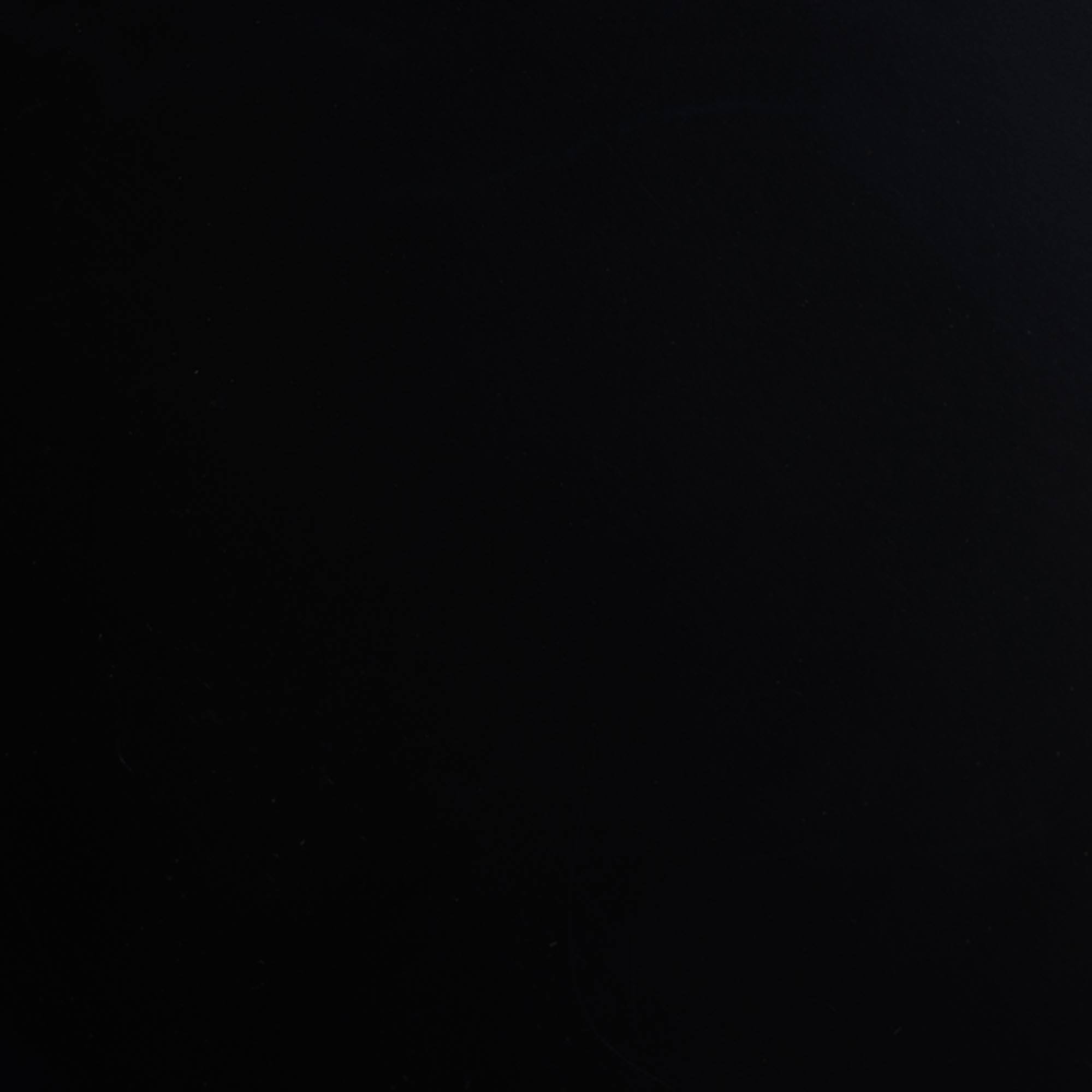 Alt View 2. bali & pari - Baxton Studio Sally Round Nightstand with Bamboo Inspired Legs - Scalloped Bedroom Side Table with Open Shelf, Black - Black.