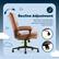 Recline Adjustment:
Pull the lever on the side of the chair out to unlock the recline mechanism, and twist the knob to adjust the tension.