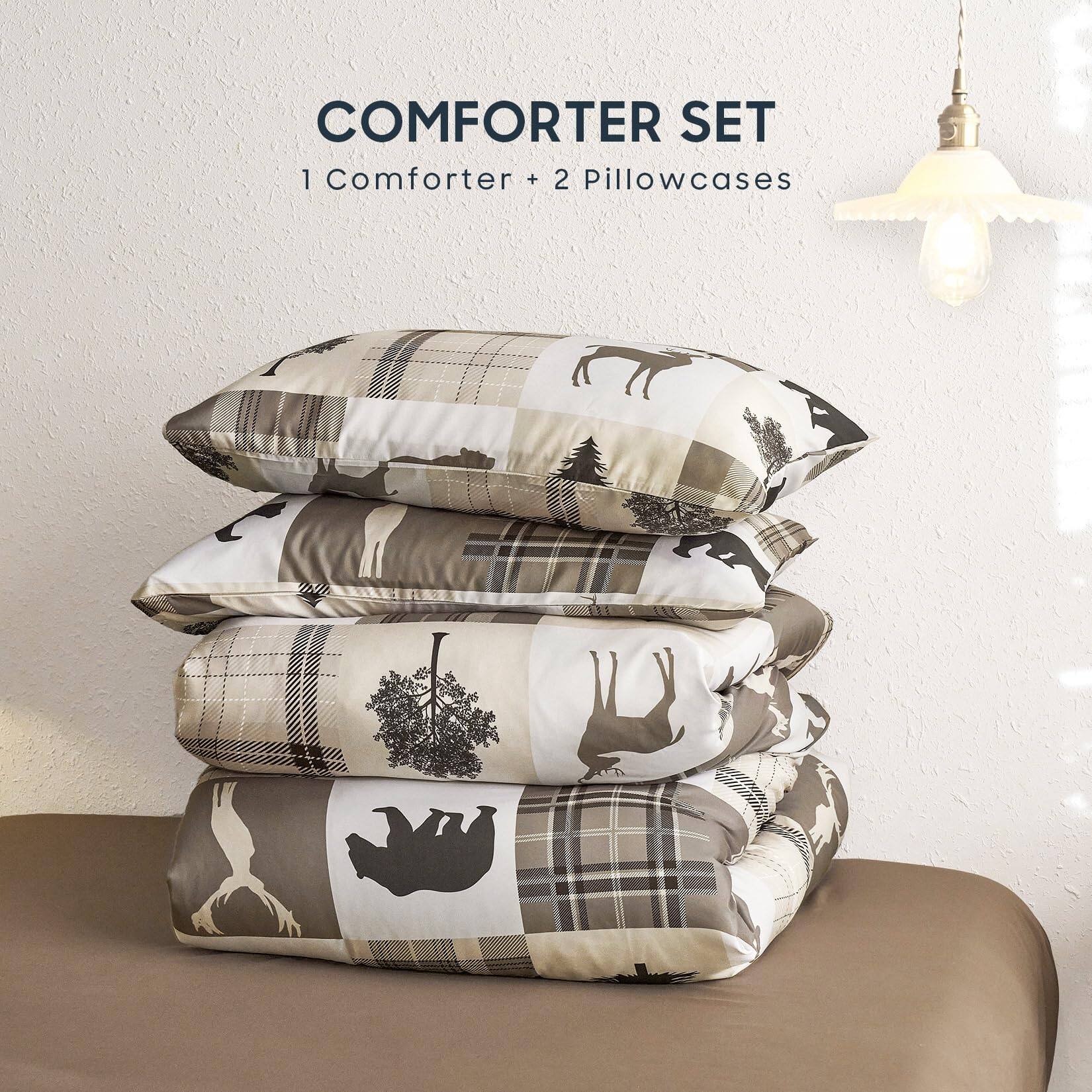 COMFORTER SET  
1 Comforter + 2 Pillowcases