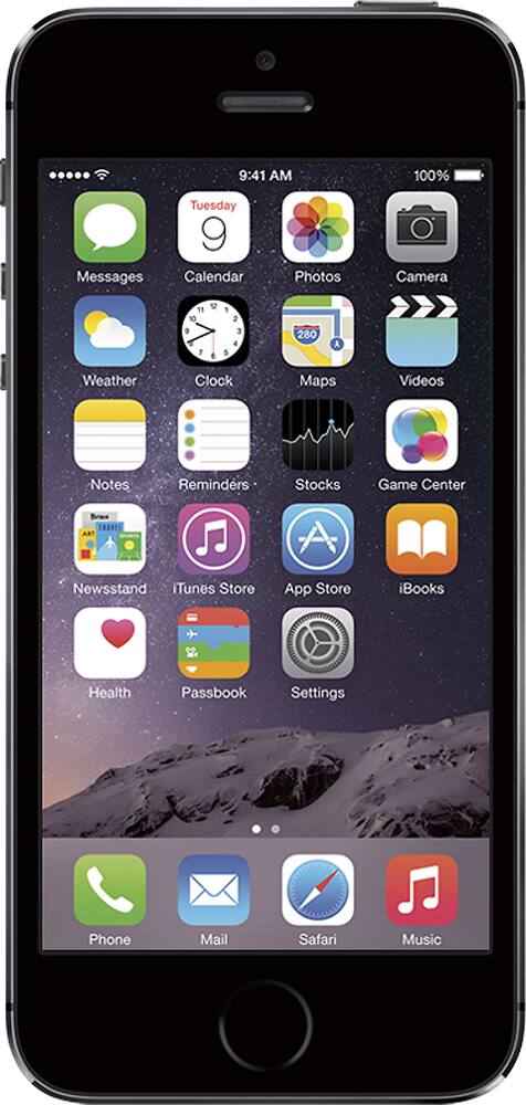 Apple Refurbished iPhone 5s 16GB Space Gray (Sprint - Best Buy