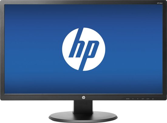 Black HP Laptop HP 24 LED HD Monitor Black 24uh Best Buy
