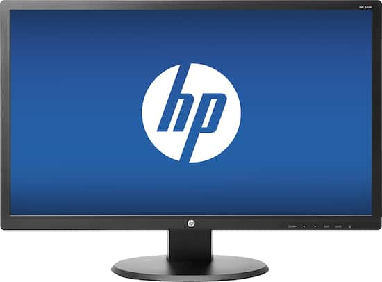 HP Laptops Best Buy  HP  24 LED HD Monitor Black 24uh Best  Buy 