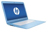 Front Zoom. HP - 14" Chromebook - Intel Celeron - 4GB Memory - 16GB eMMC Flash Memory - Sky Blue.