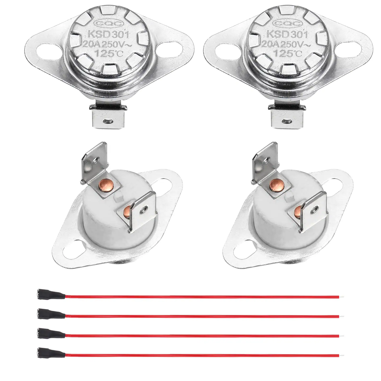 CQC KSD301 20A250V~ 125°C