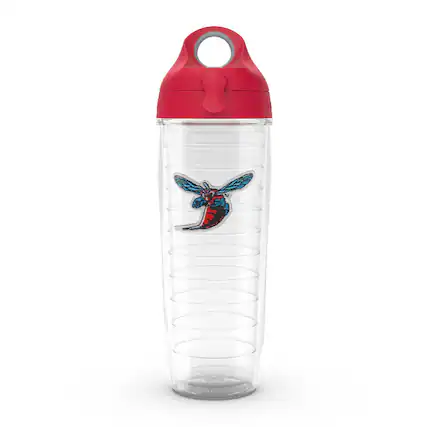 Front. Tervis - Delaware State Hornets 24oz. Emblem Classic Water Bottle - Multicolor.