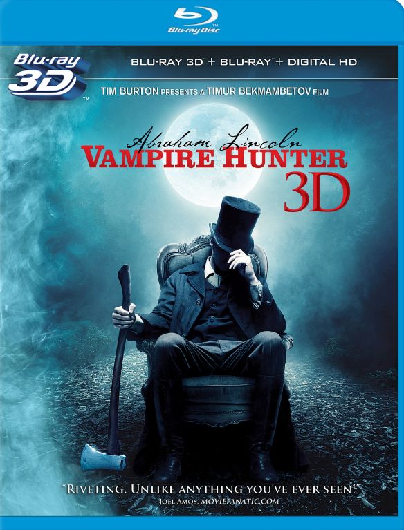  Abraham Lincoln: Vampire Hunter [3D] [Blu-ray] [Blu-ray/Blu-ray 3D] [2012]