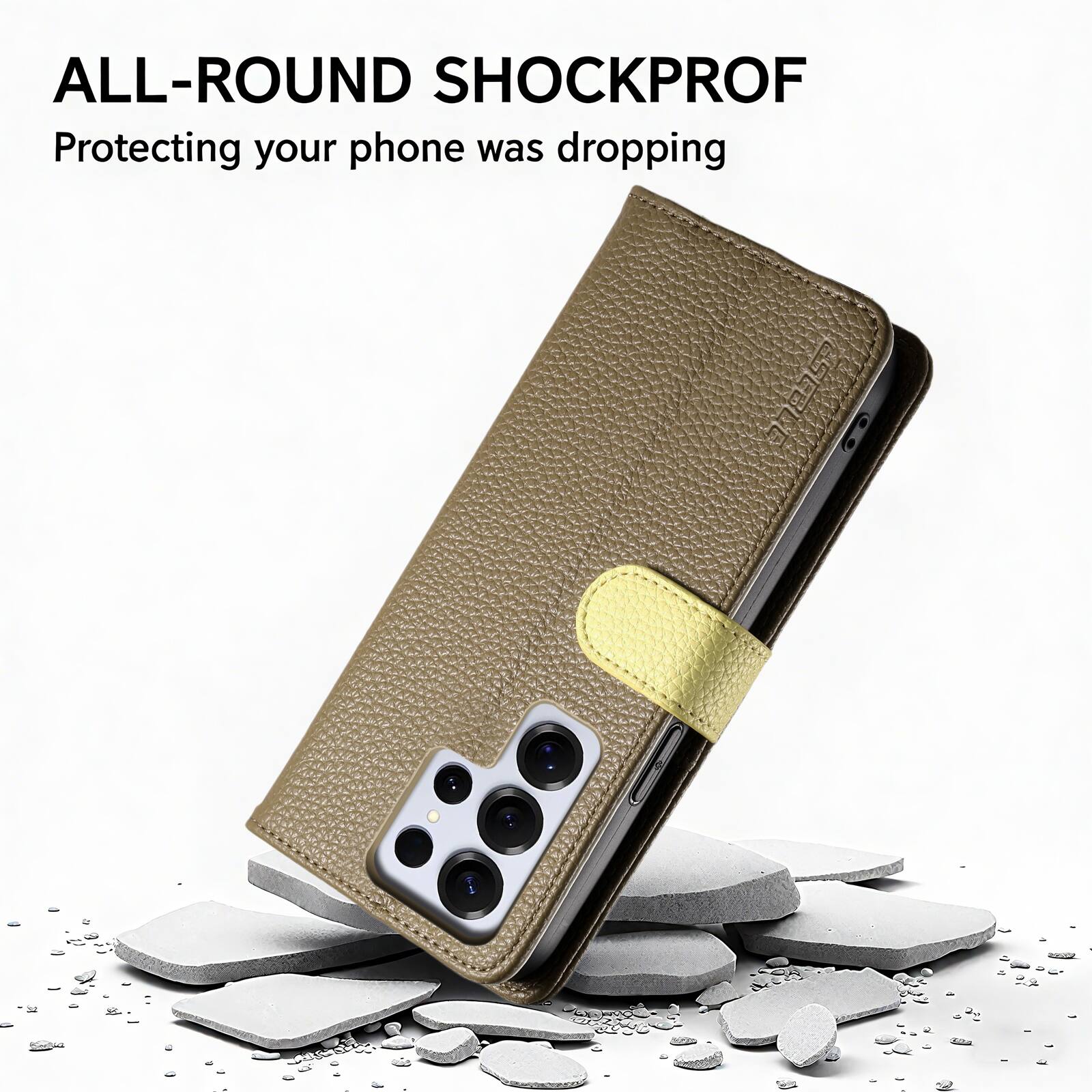 ALL-ROUND SHOCKPROOF  
Protecting your phone was dropping