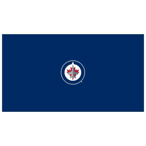 Alt View 1. Imperial - Winnipeg Jets 8' Billiard Cloth - Multicolor.