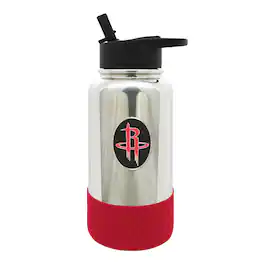 Great American Products - Houston Rockets 32oz. Team Color Chrome Hydration Bottle - Multicolor