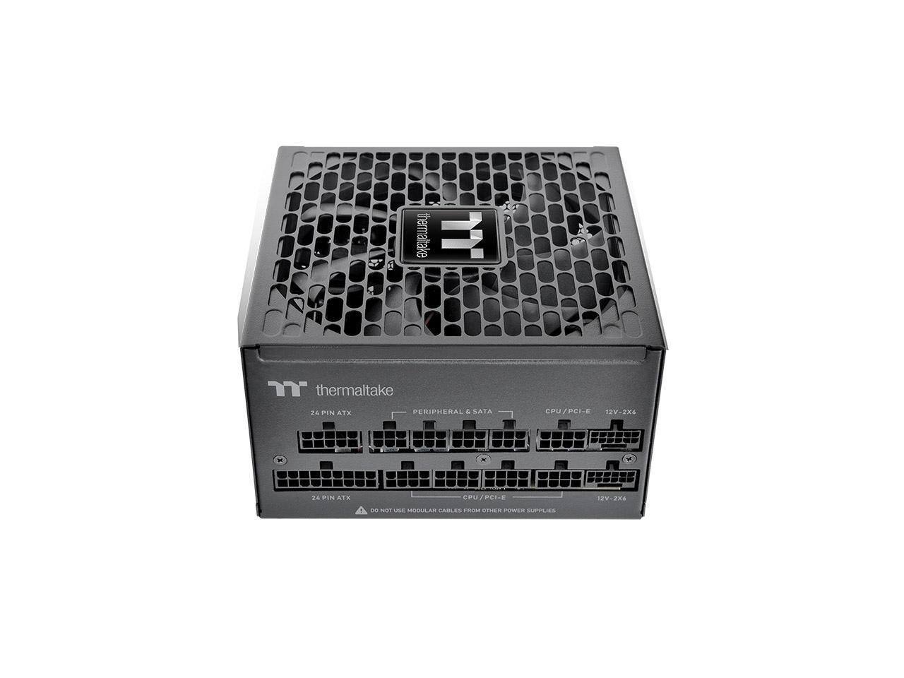 1. Thermaltake = TT Thermaltake
2. 24 PIN ATX PERIPHERAL & SATA
3. CPU/PCI-E 12V-2X6
4. 26 PIN ATX CPU/PCI-E
5. 12V-2X6
6. DO NOT USE MODULAR CABLES FROM OTHER POWER SUPPLIES
7. 10M STHER PUWLA SUPPLIES