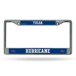 Rico Industries - Tulsa Golden Hurricane Chrome Metal License Plate Frame - Multi