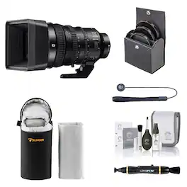 Bundle - E PZ 18-110mm f/4.0 G OSS Lens for Sony E with Essentials Kit