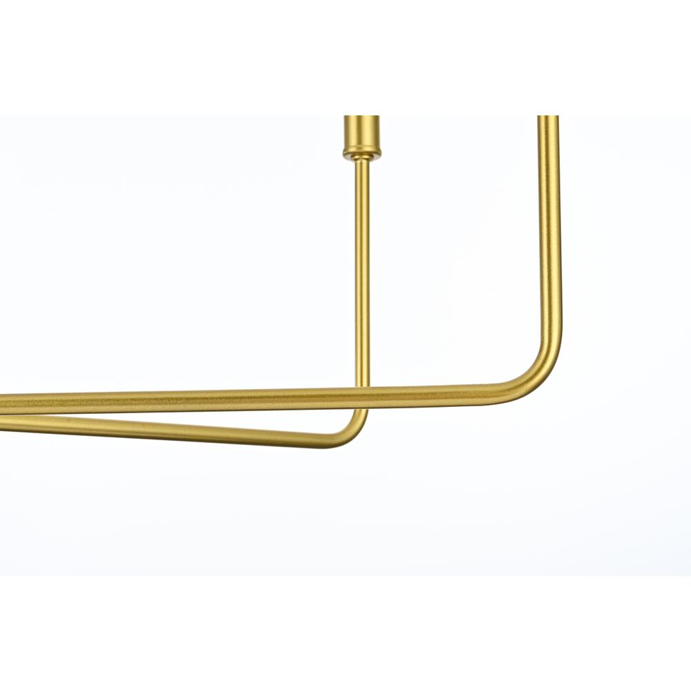Alt View 2. Living District - Willa 26 inch Pendant Light in Brass - Brass.