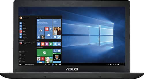 ASUS - Geek Squad Certified Refurbished 15.6" Laptop - Intel Pentium - 4GB Memory - 750GB Hard Drive - Black-Front_Standard 