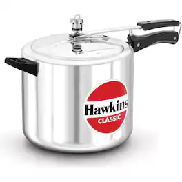 Hawkins - CL10 10 Liter Aluminum Pressure Cooker - Silver