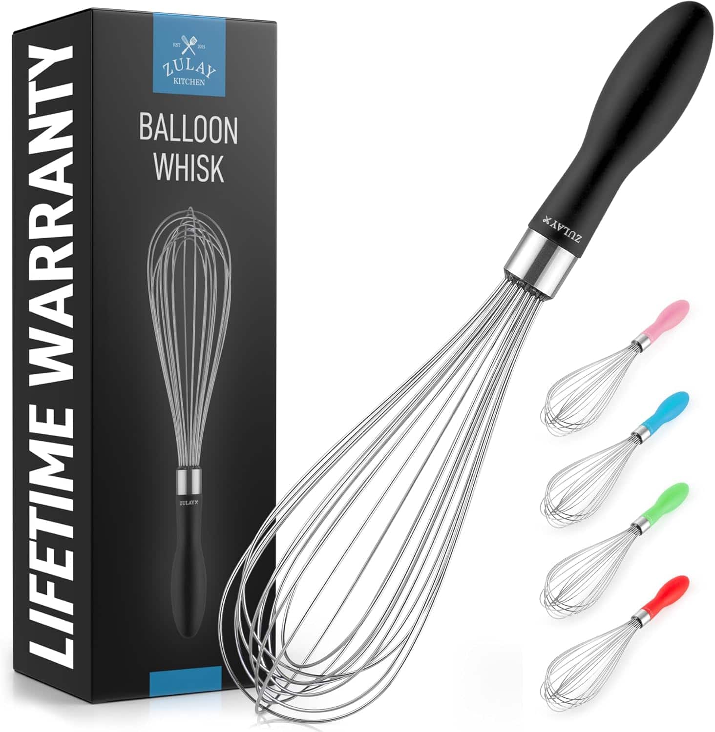 LIFETIME WARRANTY

ZULAY KITCHEN

BALLOON WHISK

ZULAY