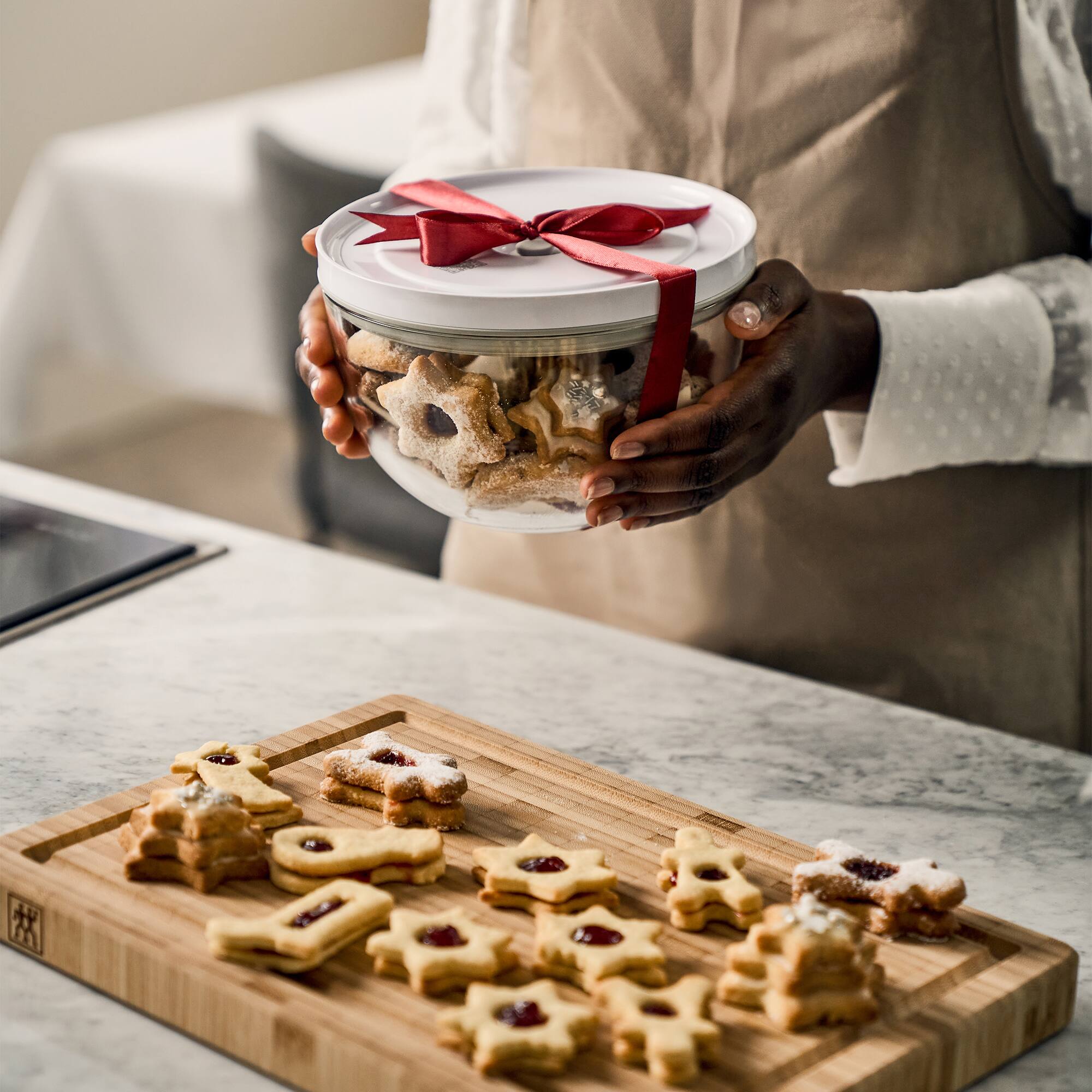 Alt View 8. ZWILLING - ZWILLING Fresh & Save BOWLS 3-pc Glass Vacuum Bowl Set - Clear.