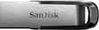 SanDisk - Ultra Flair 32GB USB Type A Flash Drive - Brushed Silver/Black - Larger Front