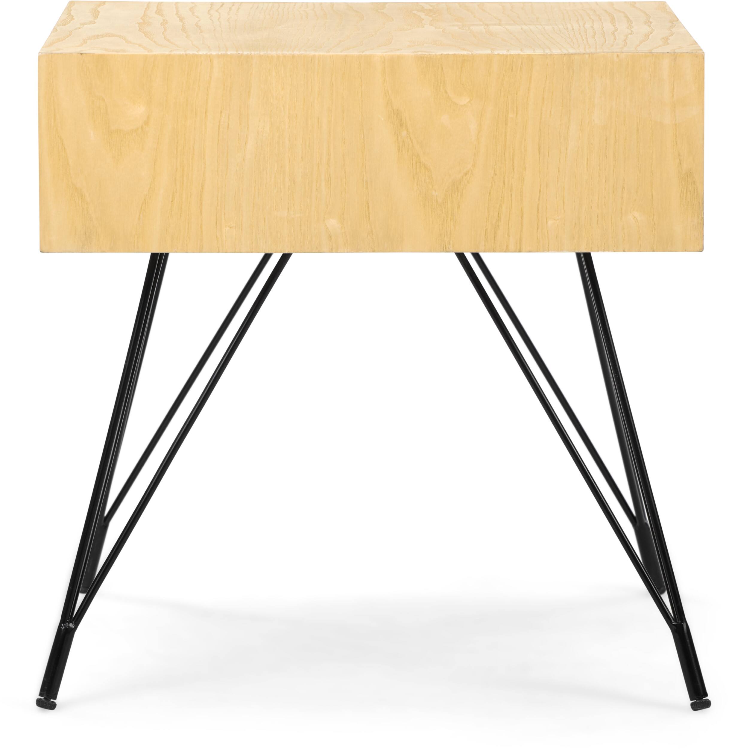 Alt View 15. Adore Decor - Newell Side Table - Natural.