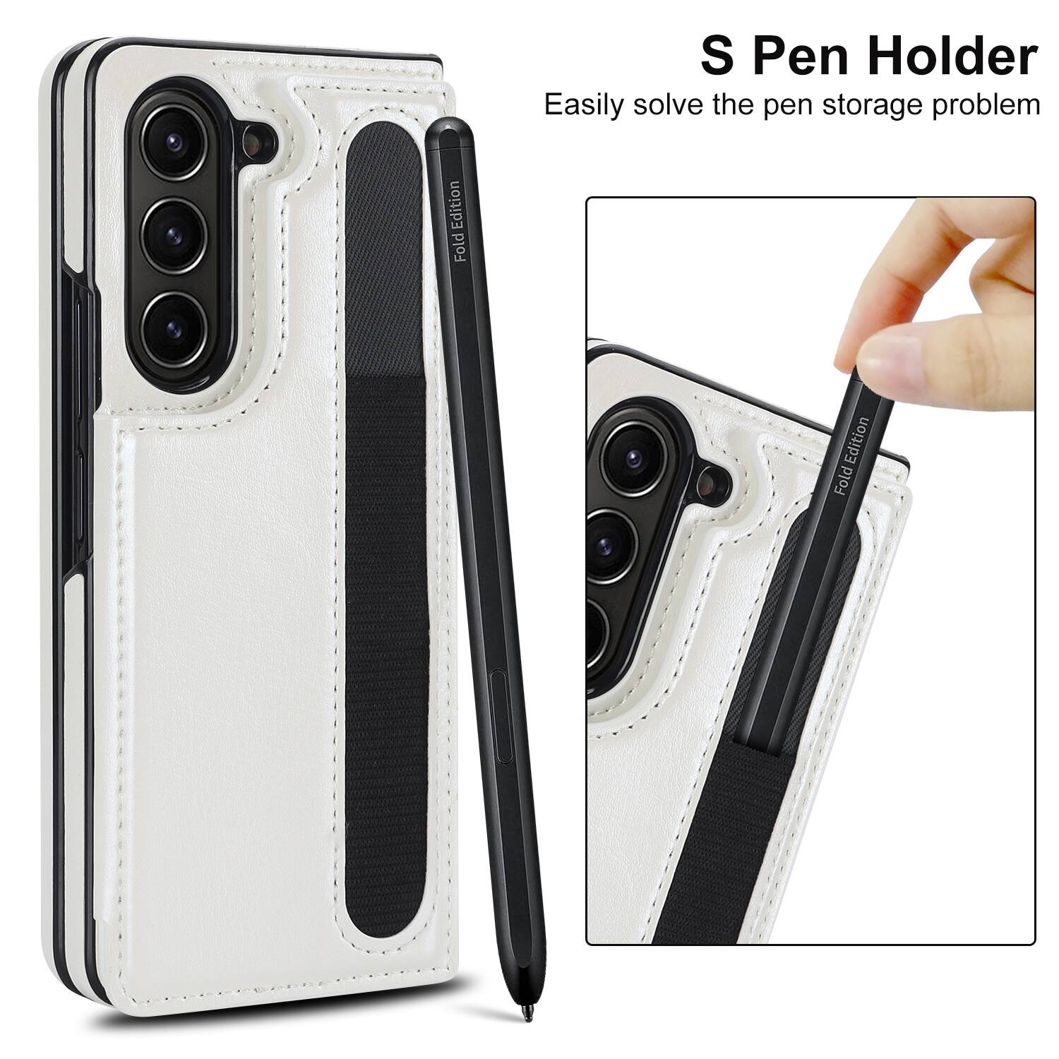 S Pen Holder  
Easily solve the pen storage problem