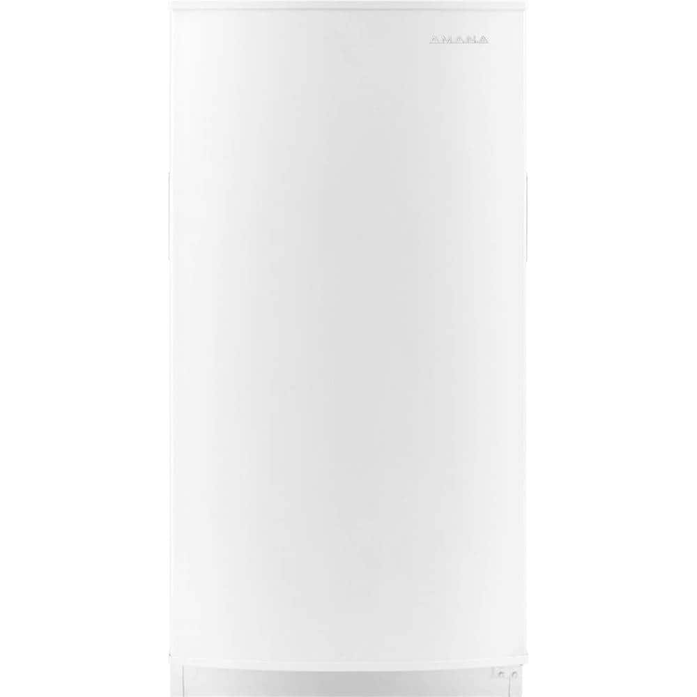 Amana - 15.7 Cu. Ft. Upright Freezer with Energy-Saving Insulation - White - Front_Zoom