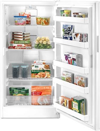 Alt View 1. Amana - 15.7 Cu. Ft. Upright Freezer with Energy-Saving Insulation - White.