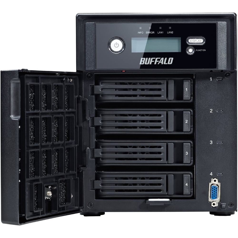 Best Buy: Buffalo TeraStation 6TB 4-Bay External Network (NAS) black TS5400DN2404
