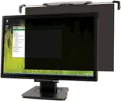 Front. Kensington - Snap2 Privacy Screen Protector for 22" - 24" Widescreen Monitors - Black.