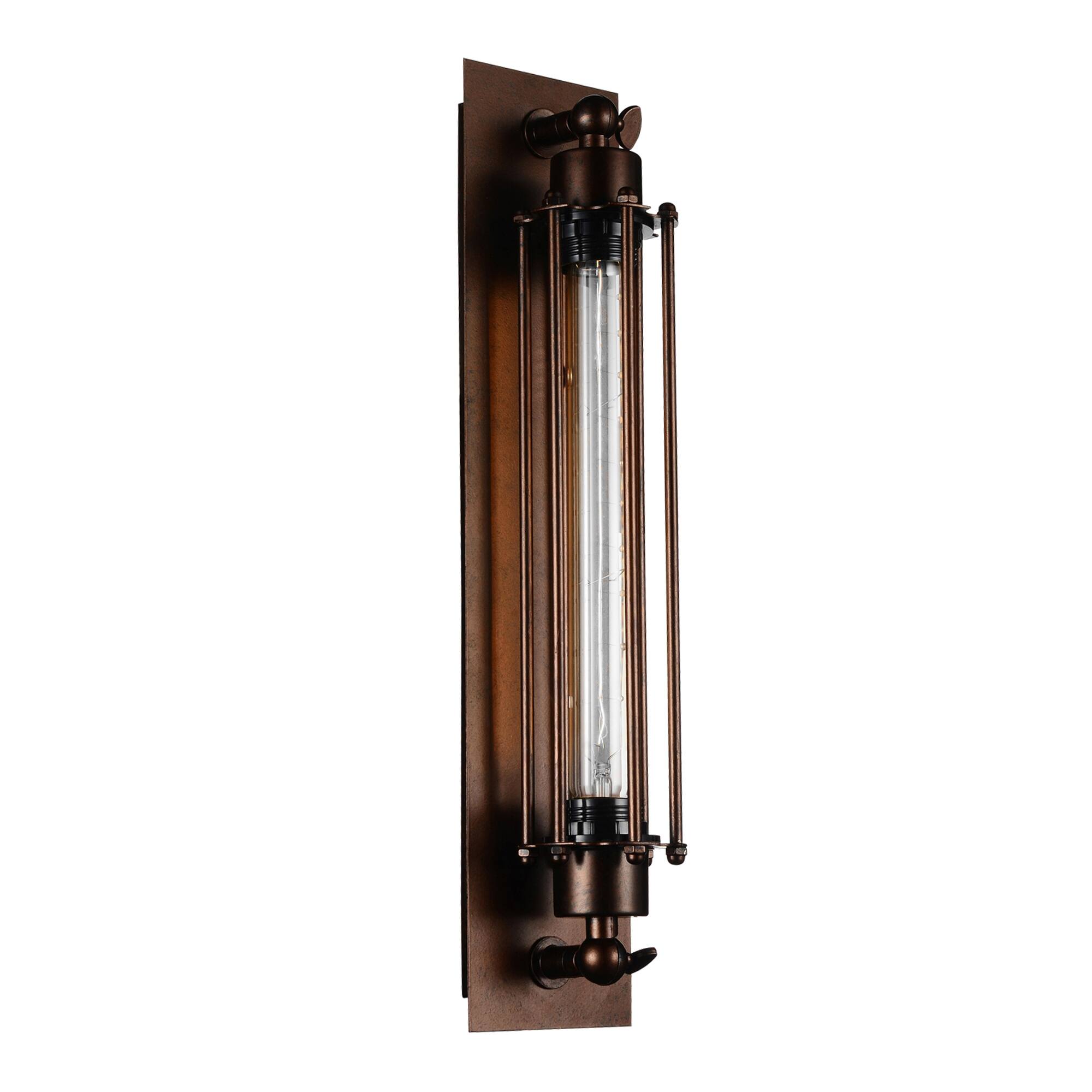 Alt View 1. CWI Lighting - Kiera 1 Light Wall Sconce With Chocolate Finish - Chocolate.