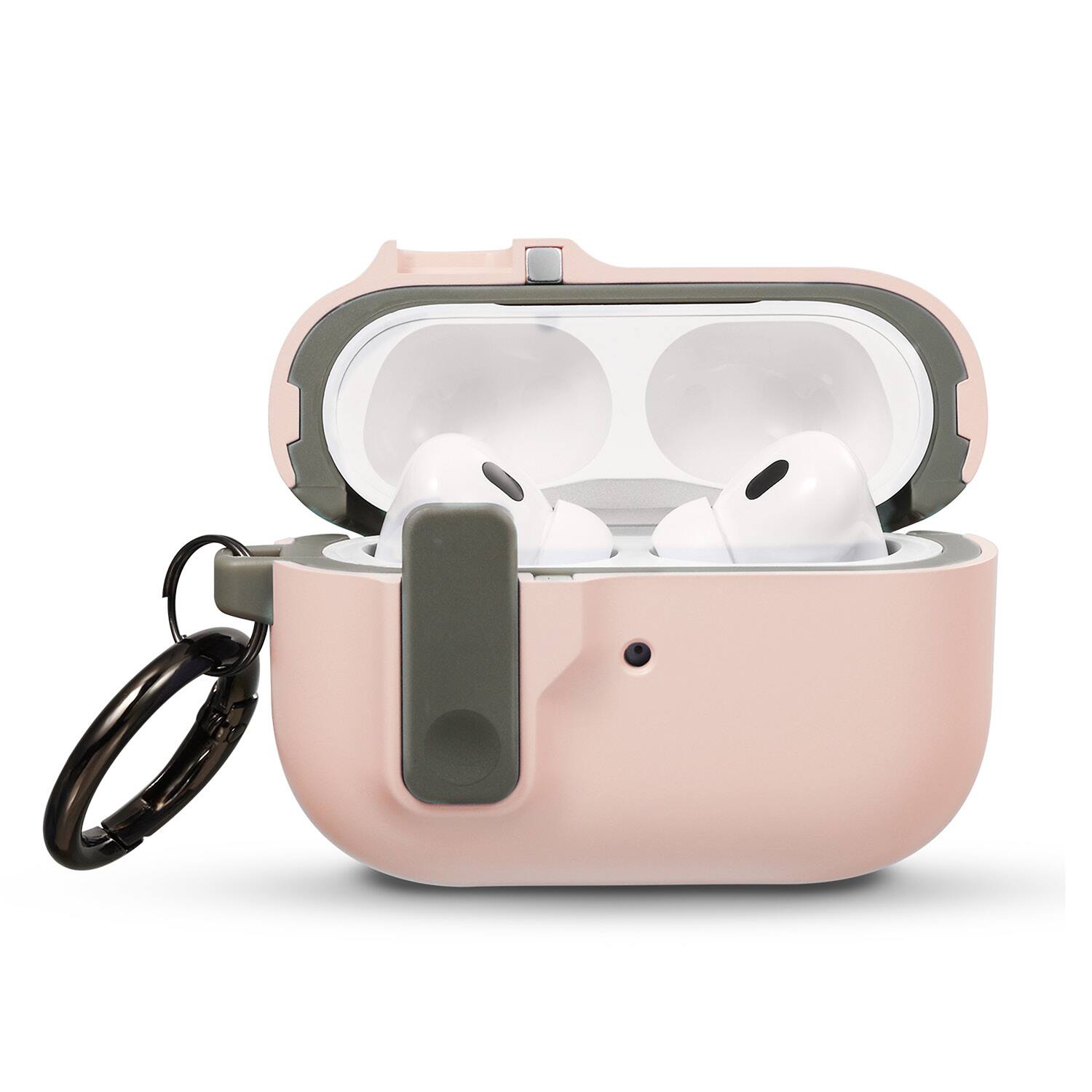 Alt View 3. Vena - For Apple Airpods Pro 2 Case Cover with Magsafe, Dual Layer Airpods Pro 2 Case 2nd Generation Auto Open Lock Pink - Pink.