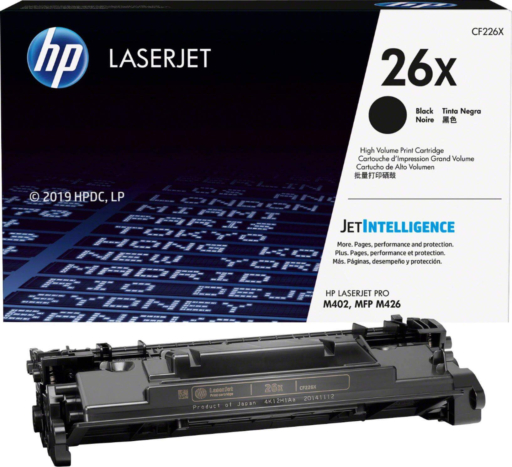 Alt View 11. HP - 26X High-Yield Toner Cartridge - Black.