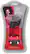 Front Detail. Virgin Mobile - Case for Kyocera 2119b/2255 Cell Phones - Red and black.