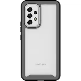 SaharaCase - GRIP Series Case for Samsung Galaxy A53 5G - Black/Clear