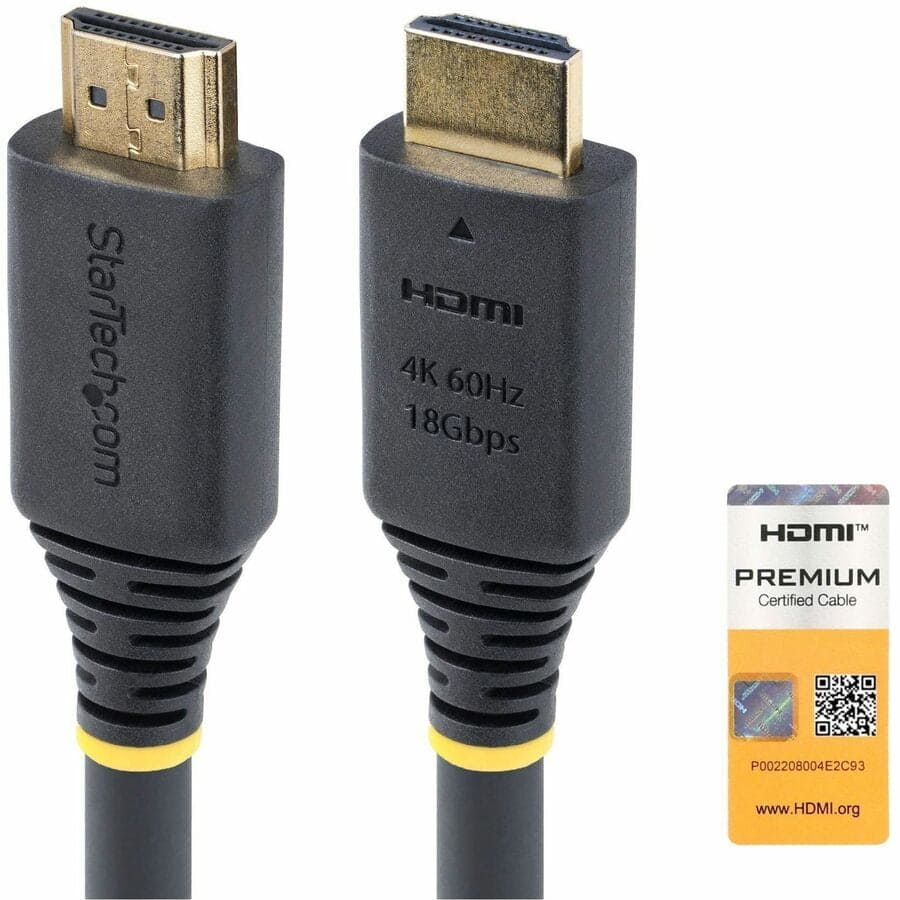 Startech - 25ft [7.6m] Premium Certified High Speed HDMI Cable