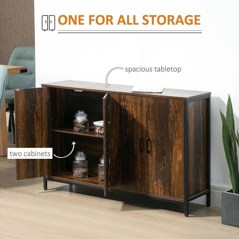 ONE FOR ALL STORAGE

- spacious tabletop
- two cabinets
