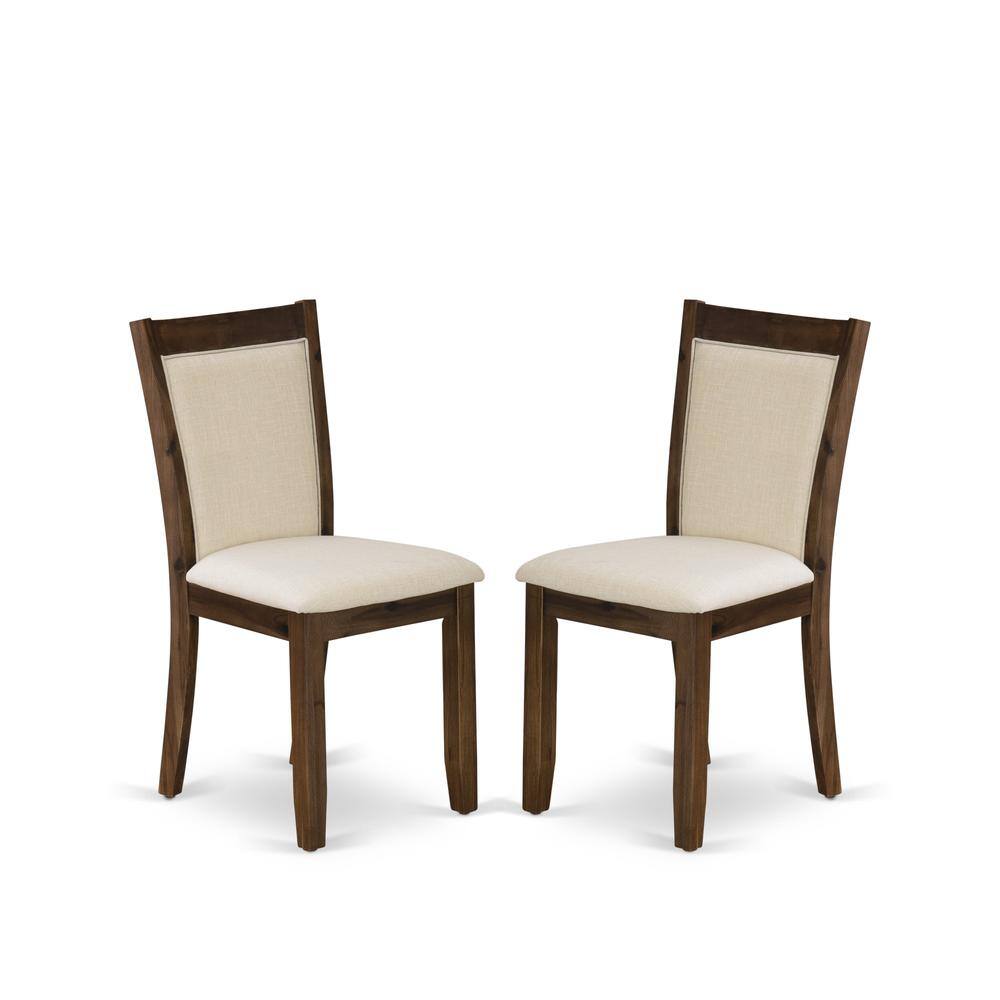 Alt View 2. East West Furniture - 5 Pc Dining Set Includes a Round Kitchen Table and 4 Parson Chairs - Grey.
