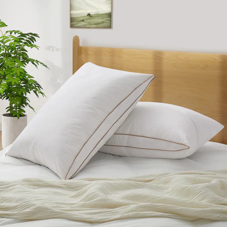 Amazon King Size Feather Pillow Feather Pillows King Size Set Of