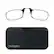 Front. ThinOptics - Universal Pod with Readers 2.0 - Black.