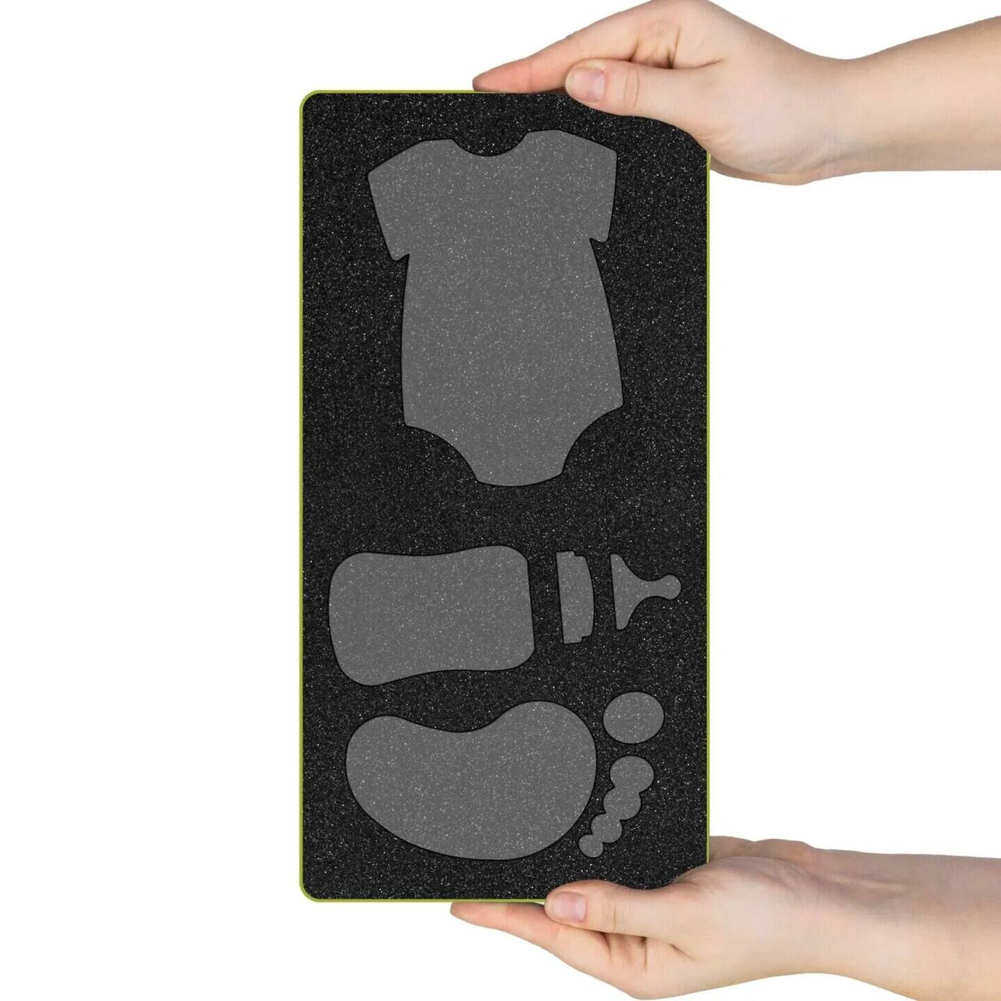 Alt View 2. AccuQuilt - GO! Baby Medley Die (Die to Try, February 2025) - Multicolor.