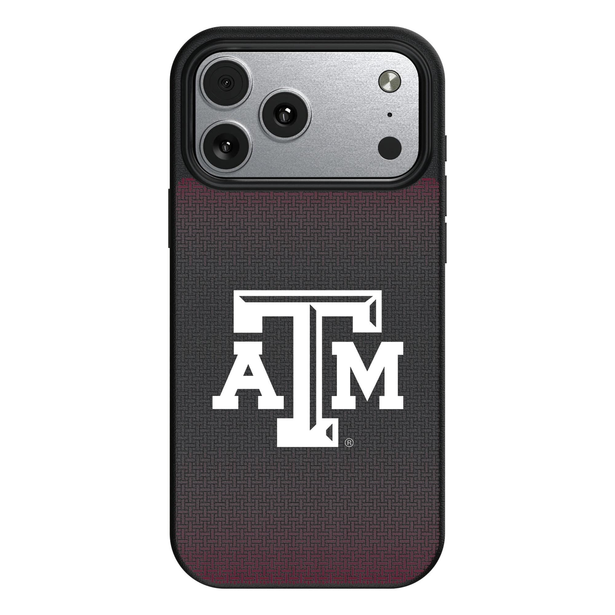 Keyscaper - NCAA - Texas A&M Aggies Linen Logo iPhone Magnetic Bump Case - 17 - Black price history on PriceWatchPro