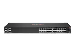 HPE Aruba - 6100 24G 4SFP+ Switch - Black