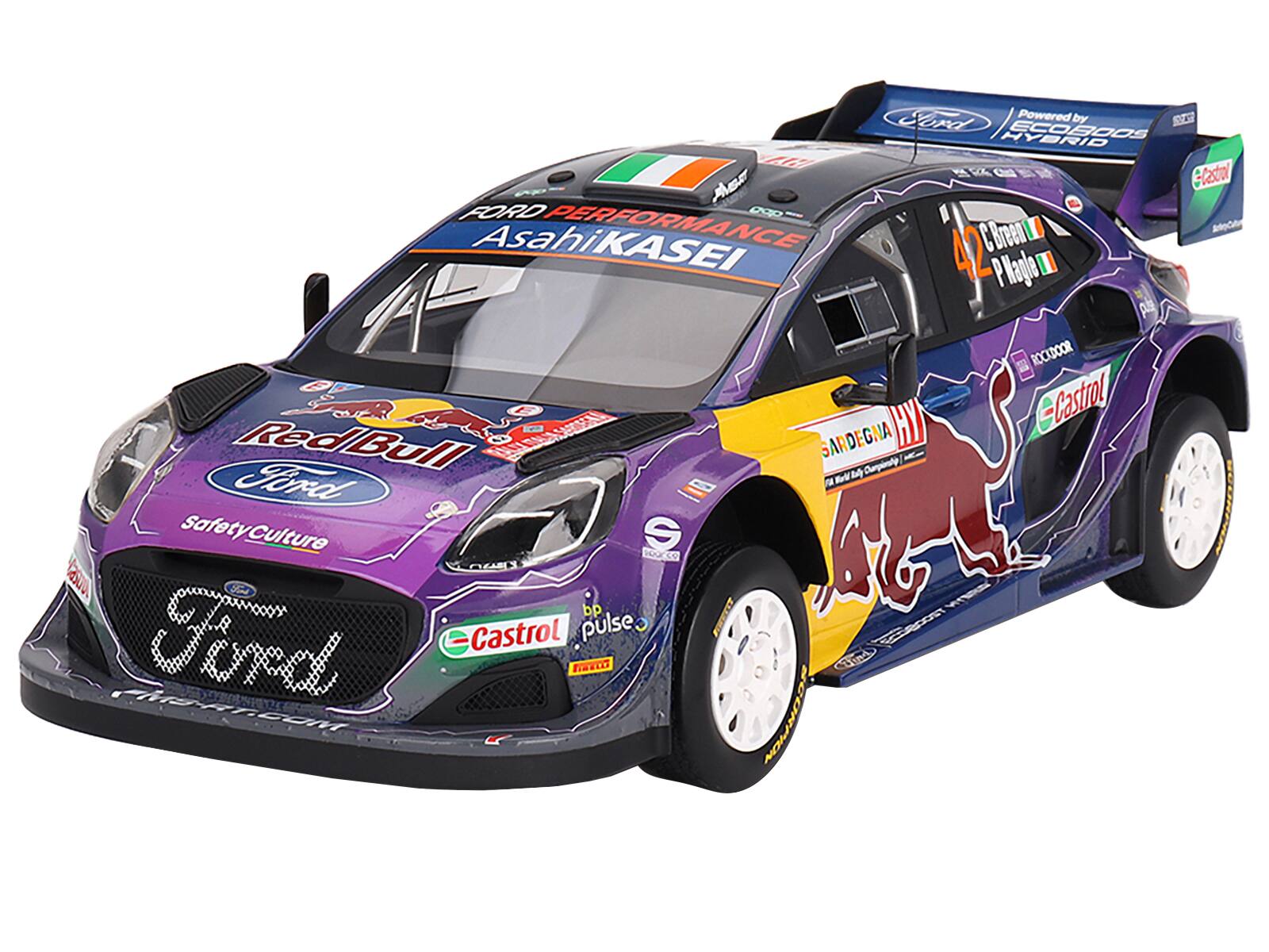 Ford Powered by SES HYBRID ECORUN  
Castrol  
AsahiKASEI PERFORMANCE  
42 C. Breukers  
P. Nagl  
RedBull  
Ford  
SafetyCulture  
SARDENNA HY  
Castrol  
bp pulse  
Ford Castrol